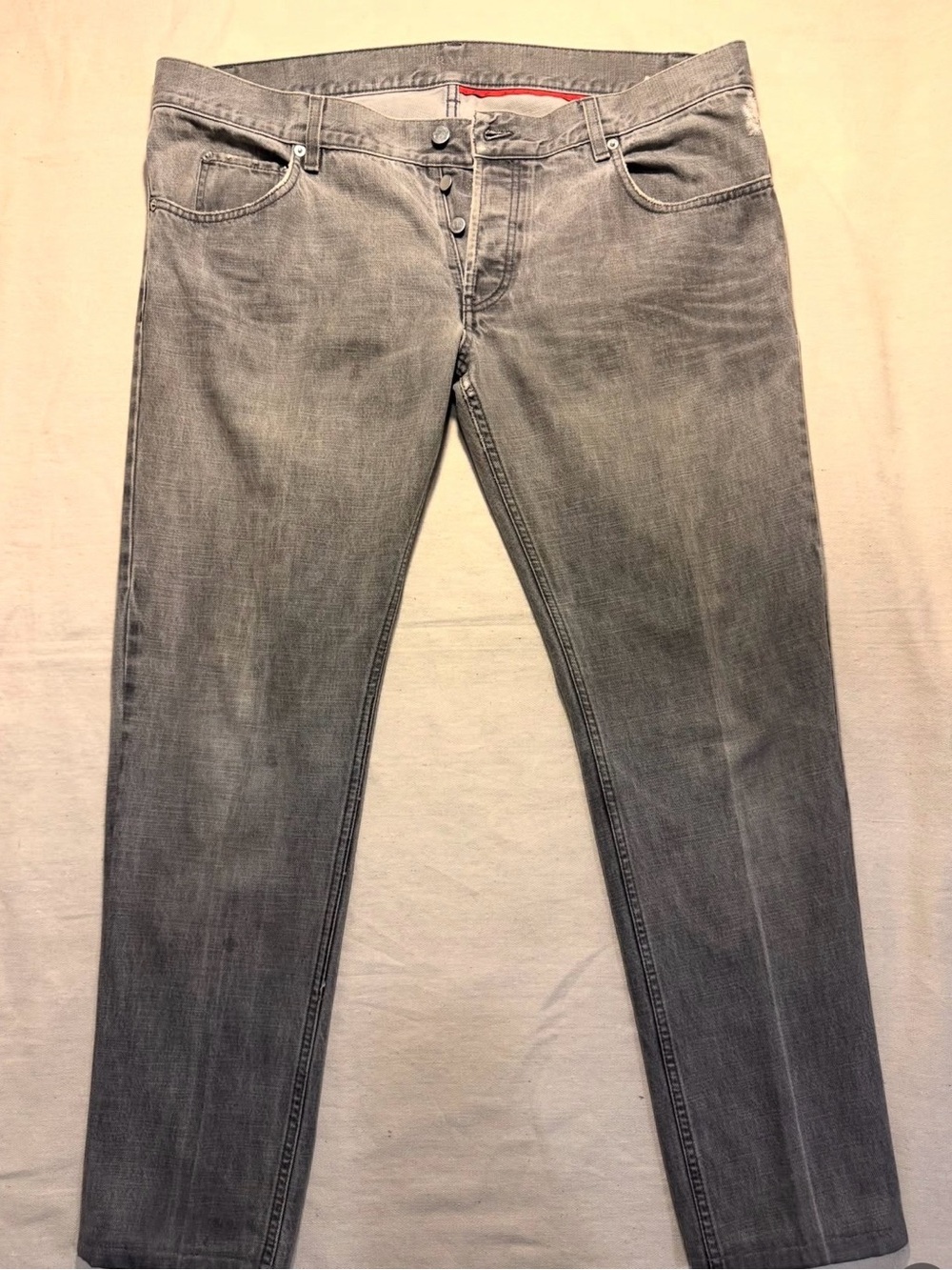 Prada Jean Gray Tapered fit 38 /30 mint